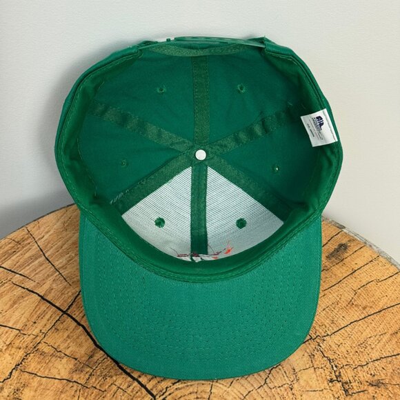 Rare Vintage 7UP Embroidered Green Snapback Hat - Picture 7 of 9